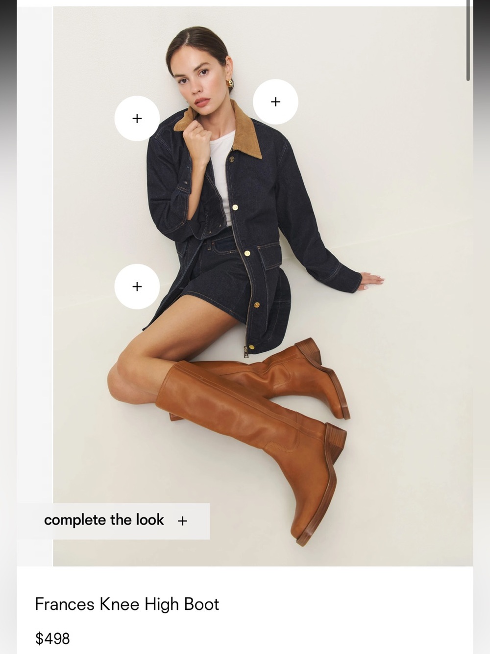 Reformation Frances Knee High Boots